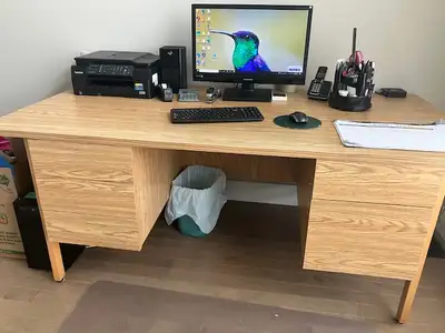 Double Pedestal Desk, View more