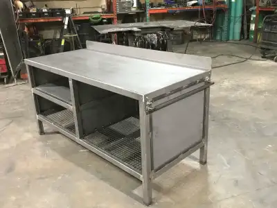 Custom made heavy duty work table frames !, View more