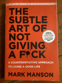 THE SUBTLE ART OF NOT GIVING A F*CK paperback