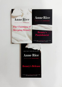 Anne Rice - THE SLEEPING BEAUTY - T 1-2-3 -Format moyen -Anglais
