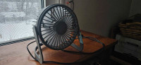 portable fan with usb attachment