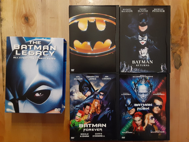 Coffret DVD - Original Batman 4 movies dans CD, DVD et Blu-ray  à Ouest de l’Île