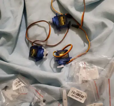 Microservo . Got 3. Hoping for $8 for all. I think their 9g.