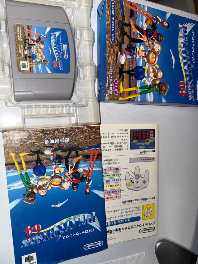 Nintendo 64 Pilotwings 64 (CIB, Japanese Version) in Older Generation in Oshawa / Durham Region - Image 3