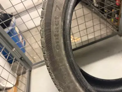 Continental Viking Contact 7 winter tires. Full set .245/40R19 Used for two seasons, 9/32 left almos...