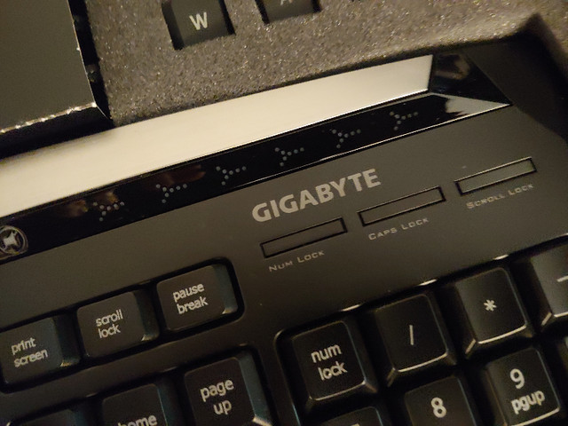 PC gaming keyboard USB Gigabyte Aivia K8100 in Mice, Keyboards & Webcams in Ottawa - Image 3