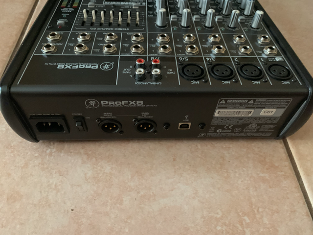 Mackie Pro8 FX Mixer in Performance & DJ Equipment in Edmonton - Image 3