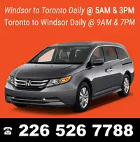 ☎ 5AM, 2PM, 6PM / DAILY Windsor ➔ Toronto/ Brampton/ ✈ (WIFI)