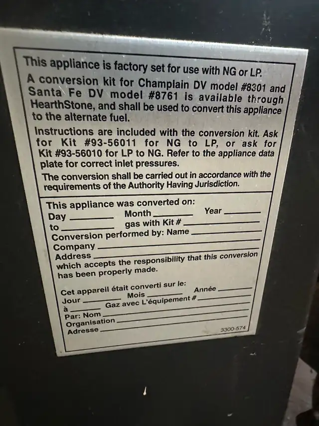 Foyer au gaz in Fireplace & Firewood in Lanaudière - Image 6