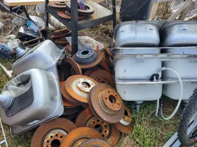 Free scrap metal pick up We pick up appliances, fridge, stove, washer and dryer, BBQs, car parts, wi...