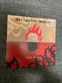 Never Played Hot Water Music’s “Light It Up” Red LP