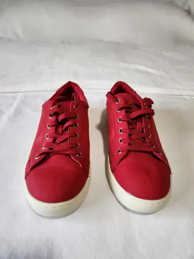 Red women's sneakers, View more