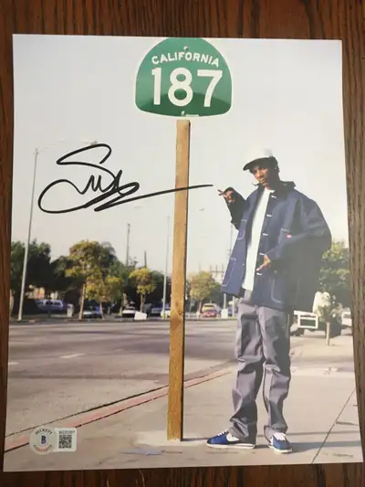 Snoop Dogg Signed Photo 8x10 Beckett, View more