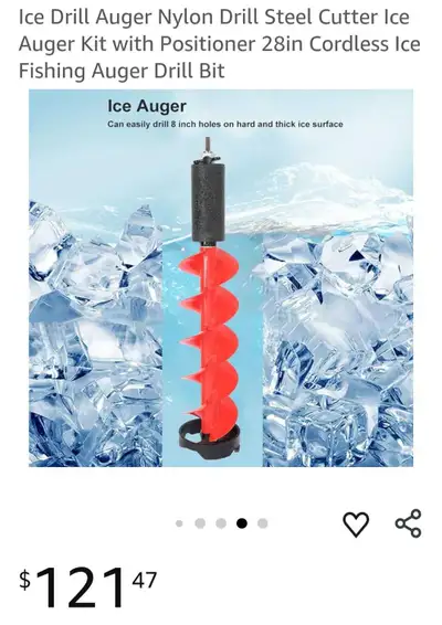 Fishing Ice Drill, View more