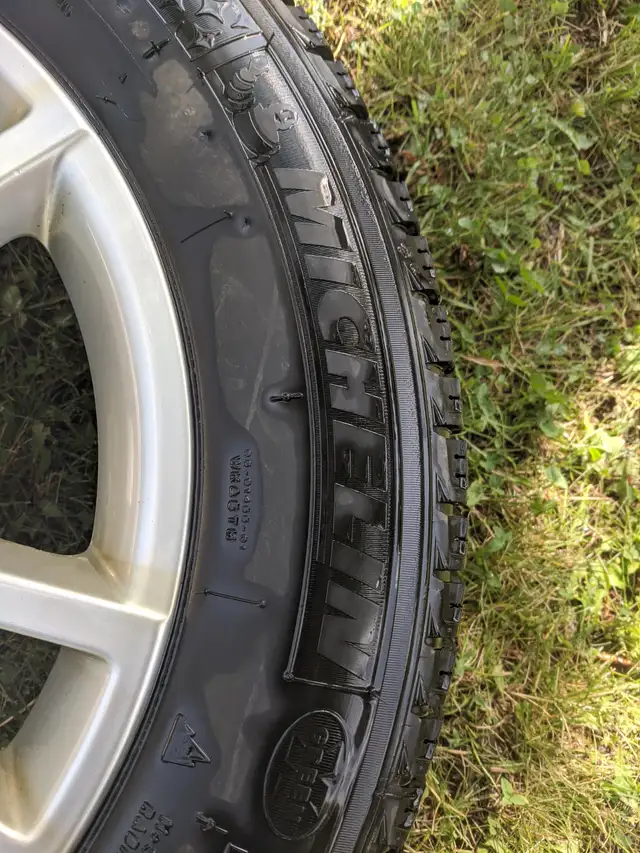 AUDI WINTER TIRES ON RIMS in Tires & Rims in Peterborough - Image 4