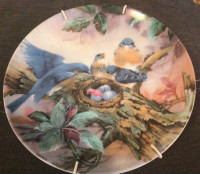 1989 SONG OF PROMISE by Artist LENA LIU Collectors Plate.