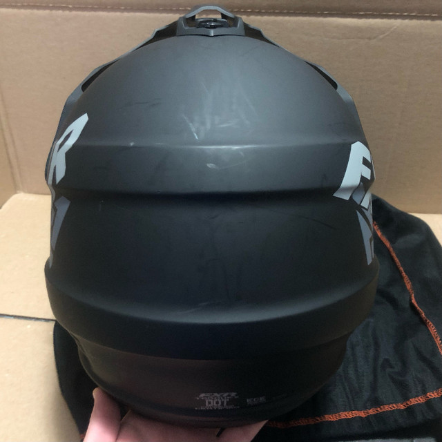 $120 OBO | Matte Black X-Large FXR Torque X Helmet dans Autre  à Fort Saint-John - Image 3