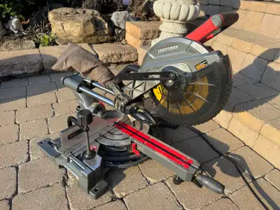 10” Craftsman Sliding Compound Miter Saw Scie Onglet, View more