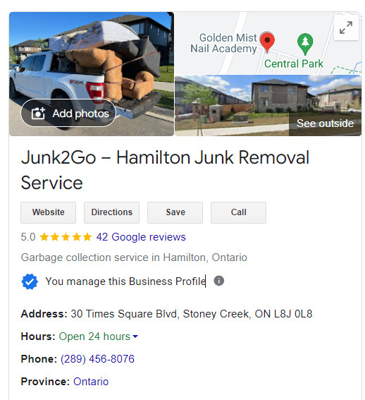 Junk Removal / Dump Run / Demolition 289-456-8076 in Other in Hamilton - Image 2