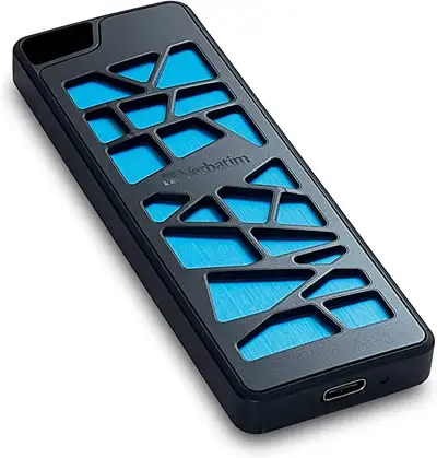 Verbatim VGX1000 Gaming PCIe NVMe External 1TB SSD Condition: Factory Sealed Storage Type: NVMe Stor...