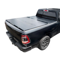 Pickup Truck: Hard Trifold Tonneau Cover - Solid Fold Bed Cover