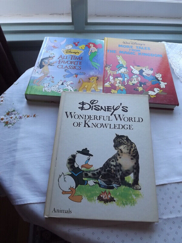 THREE DISNEY'S HARDCOVER BOOKS VERY GOOD SHAPE in Children & Young Adult in Trenton - Image 2