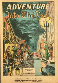 1949  COMIC ADVENTURE INTO THE PAST "CANADIAN GENERAL ELECTRIC"