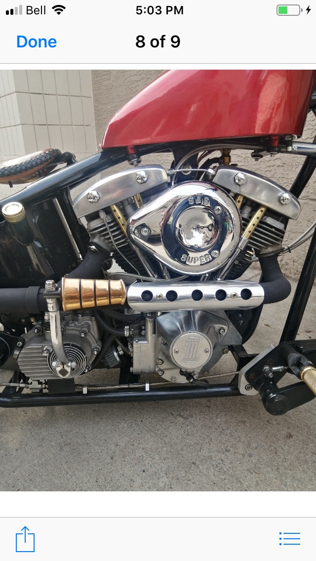 Custom shovelhead Street, Cruisers & Choppers La Ronge Kijiji