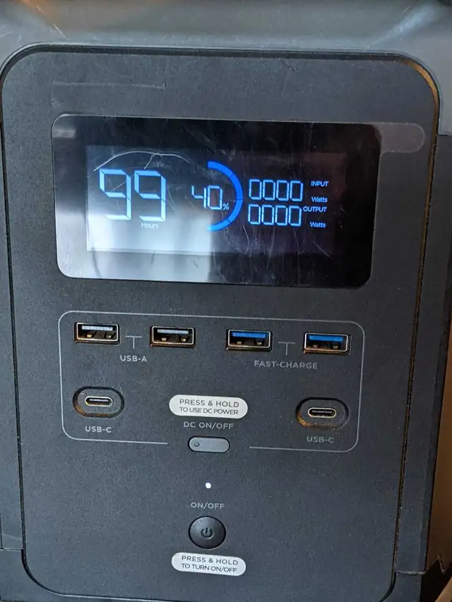 EcoFlow DELTA Portable Power Station  (rental only) in Fishing, Camping & Outdoors in City of Toronto - Image 2