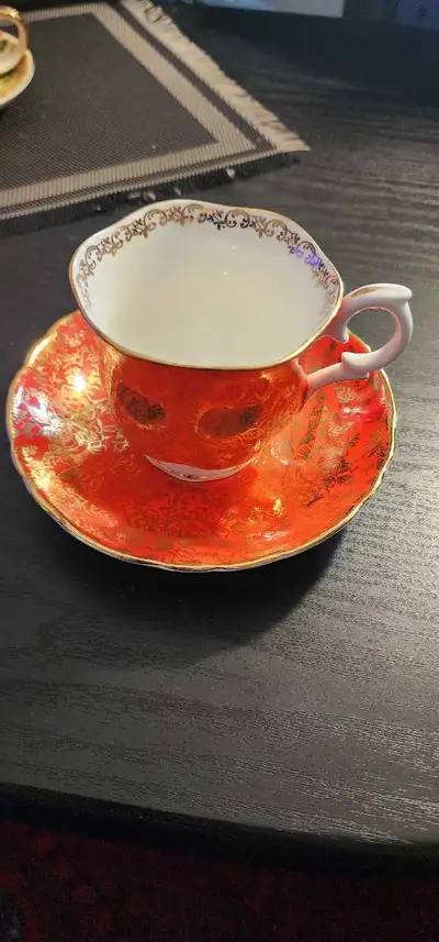 Crown Staffordshire Teacup, View more