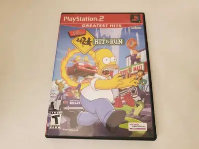 PS2 Simpsons Hit&Run Greatest hits , View more