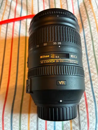 MINT Nikon afs 28-300 ED VR Zoom Lens, View more