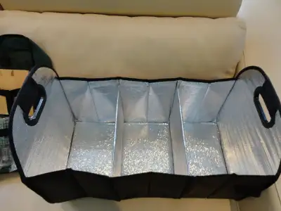 New Three Compartment Insulated Casserole/Hot Plate Tote, View more