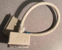 ✅ SCSI Cable 18" Centronics 50 to Centronics 50 Male/Male 