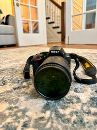 Nikon D5600 & Nikon Nikkor lenses (18-55mm and 18-300)