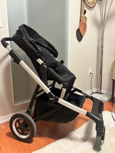 Selling our Thule Glide 4-wheel stroller in good condition. It’s a smooth stroller that is very easy...