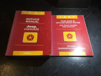 1997 Jeep Cherokee Service Manual Set XJ Cherokee Limited 4.0L