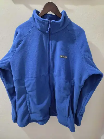 Columbia Women's Full Zip Fleece Jacket Cobalt Blue 3X, View more