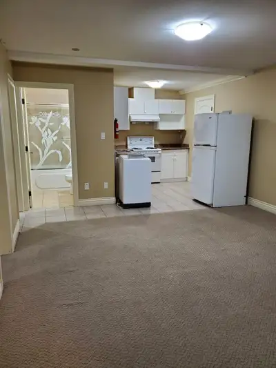 Available Aug 1st - if the Ad is up, the basement is available. • Looking for a small family. • 2 be...