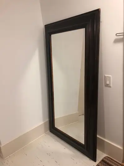 Full length framed mirror , View more