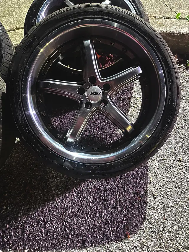 5x100 19” tsw + 235/40/zr19 tires in Tires & Rims in Owen Sound - Image 4