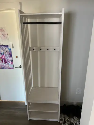 IKEA PÄNGET Coat Rack with Shoe Storage, View more