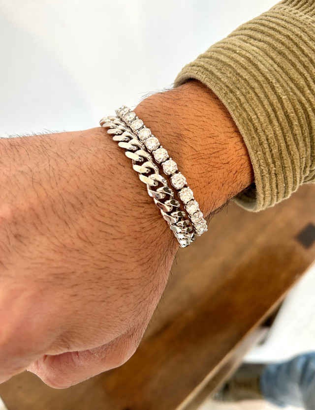 Tennis & Cuban Bracelets  in Jewellery & Watches in Markham / York Region