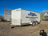 Agassiz 16' cargo trailer for sale.