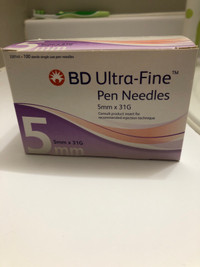 5 mm BD Ultra- Fine Pen Needles 