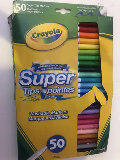 Crayola washable markers/feutres , View more
