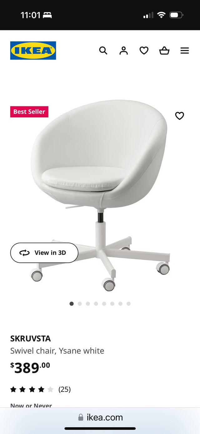 IKEA swivel chair  in Chairs & Recliners in Oakville / Halton Region