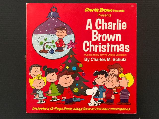 Vintage A Charlie Brown Christmas Vinyl LP Complete Booklet  Exc in Arts & Collectibles in Edmonton