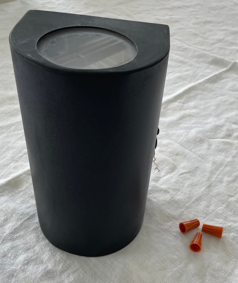 Canarm Huxley Black LED Outdoor wall light Outdoor Lighting Trenton