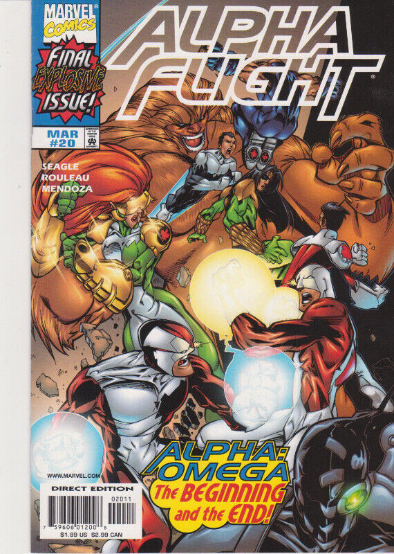 Marvel Comics - Alpha Flight (Vol.2) - Complete series 1997-99 in Comics & Graphic Novels in Peterborough - Image 4